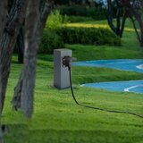  Brilagi - Spoljni stub sa utičnicom PILLAR 1Z SCHUKO 230V IP44 antracit | Eponuda.com