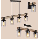  Brilagi - Visilica na sajli VISTA 4xE27/60W/230V hrast | Eponuda.com