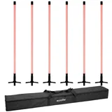 Set 6x LED Neon Stick 134cm RGB + torba - - Audio-Kondric