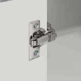 vidaXL Stenska kuhinjska omarica s polico Siva Sonoma 57 x 57 x 100 cm | Shoptok.si