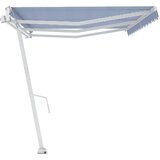  Samostojeća automatska tenda 600x350 cm plavo-bijela | shoptok.hr