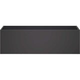  Vrtna saksija 2 kom. Crna 80 x 30 x 30 cm Čelična vrata | shoptok.hr