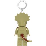 Lego Minifigure privezak za ključeve sa svetlom: Tip u kostimu triceratopsa | Eponuda.com