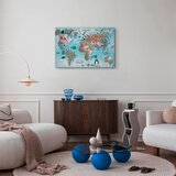 Artgeist Slika Na Platnu Fairytale Map | Shoptok.si