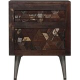 vidaXL noćni ormarić od masivnog obnovljenog drva 40 x 30 x 50 cm | shoptok.hr
