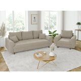 Ropez Bež sofa od bouclé tkanine 210 cm Ariella – | shoptok.hr