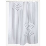 Hakkas Tuš zavesa 180x200cm bela/siva ( 2779100 )
