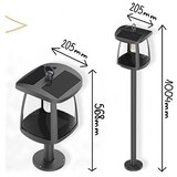 Viking LED solarna lampa sa senzorom LED/2W/3,7V IP54 4000K 2000 mAh | Eponuda.com