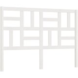 vidaXL Posteljno vzglavje bele 141x4x104 cm trdna borovina, (20952734) Cene