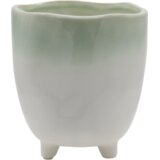 Chic Antique Cvetlični lonec na podstavku "Fayence" - ∅ 13 cm Cene
