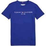 Tommy Hilfiger Majice s kratkimi rokavi ESTABLISHED LOGO Modra | Shoptok.si