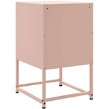 vidaXL Nočna omarica 2 kosa roza 36x39x60,5 cm jeklo | Shoptok.si