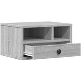 vidaXL Stojalo za tiskalnik siva sonoma 40x32x22,5 cm inženirski les | Shoptok.si
