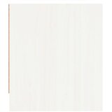  Noćni ormarići 2 kom bijeli 40x31x35,5 cm od masivne borovine | shoptok.hr
