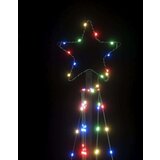 vidaXL LED božićno drvce 339 LED šarenih 187 cm | shoptok.hr