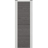 Povišena vrtna gredica Siva 75 x 30 x 82 cm WPC i aluminij | shoptok.hr