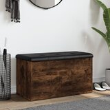  Klupa za pohranu boja hrasta 82x42x45 cm od konstruiranog drva | shoptok.hr