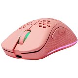 DELTACO GAMING Bežični Miš Ultralight 70g, RGB, SPCP6651, 400-4800 DPI, 1000 Hz, Roza | shoptok.hr