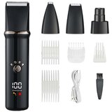 INF 4-v-1 Električni Strižnik za Hišne Živali: Profesionalni Set za Pse in Mačke Black, (5000124898) | Shoptok.si