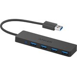 Anker Ultra Slim 4‑portni USB 3.0 HUB (4× USB‑A) - A7516016 | Shoptok.si