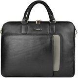  TORBA POSLOVNA ZA NOTEBOOK 17" KOŽNA UNISEX GALKO 13-0557-1007S CRNO/SIVA | Eponuda.com