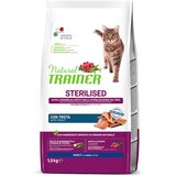 Natural trainer Cat Sterilised s pastrvom - 1,5 kg | shoptok.hr
