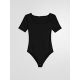 Sinsay Prilagođeni basic body s kratkim rukavima | shoptok.hr