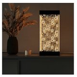 Opviq stona lampa tlt panel lampshade with retro pattern | ePonuda.com