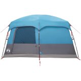  Obiteljski šator s krovom Plava 380 x 260 x 190 cm Poliester | shoptok.hr