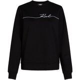 Karl Lagerfeld Majica črna / bela | Shoptok.si
