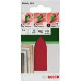 Bosch 5-delni set brusnih listova za delta-brusilice, adapter 2609256A40 | Eponuda.com