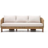 Kave Home Bež/u prirodnoj boji vrtna sofa od umjetnog ratana Xoriguer – | shoptok.hr