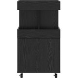  kolica Crni hrast 50 x 41 x 89 cm Konstruirano drvo | shoptok.hr