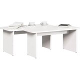  Kava Stol 2 pcs Bijelo Masivna borovina | shoptok.hr