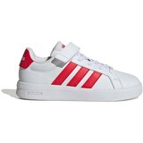 Adidas Športni čevelj 'GRAND COURT 3.0 EL' rdeča / bela | Shoptok.si