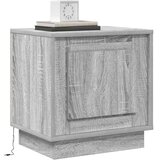  Noćni ormar 2 pcs Siva 44 x 34,5 x 45 cm Konstruirano drvo | shoptok.hr