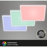 BRILO plafonjera led 22 w 2700 lm 4000 k + rgb-led 42x42x2,8 cm bcl bijela | shoptok.hr