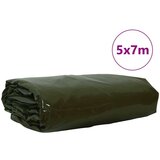 vidaXL Cerada 650g / m² Maslinasto zelena 5 x 7 m Platno s PVC premazom | shoptok.hr