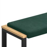  Jastučić za klupu Baršun Tamnozelena Dubina 35 cm | shoptok.hr
