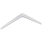 STABILIT Konzola od čeličnog lima (200 x 40 x 250 mm, Opteretivost: 30 kg, Čelik, Bijele boje) Cijene