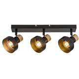 Rabalux spot lampa Saskia, 3x15W, 3xE14, Crna | ePonuda.com