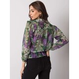 Factory Price Blouse-LC-BZ-22K-2048.22P-dark green | Shoptok.si