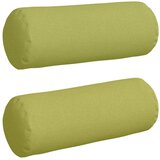  Valjkasti jastučići 2 pcs Svijetlo zelena Ø 25 x 70 cm tkanina | Eponuda.com