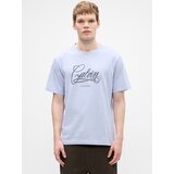 Calvin Klein Jeans Majica safir / svetlo modra | Shoptok.si