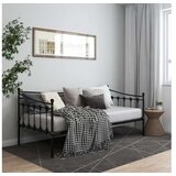  Okvir za krevet na razvlačenje crni metalni 90 x 200 cm | shoptok.hr