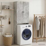  Kabinetska WC ALKMAAR Betonska siva 66 x 25 5 x 190 cm - Betonska siva | shoptok.hr