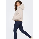 Only Prehodna jakna 'ONLMARIA' karamel / volneno bela | Shoptok.si