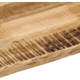 Stolna Mizna plošča z naravnim robom 50x40x3,8 cm trden robusten mango | Shoptok.si
