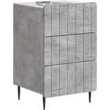  Noćni ormar Betonska siva 43x 41 x 68 cm Konstruirano drvo | shoptok.hr