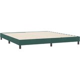  Krevet s oprugama bez madracem tamnozeleni 180x210cm baršunasti | shoptok.hr
